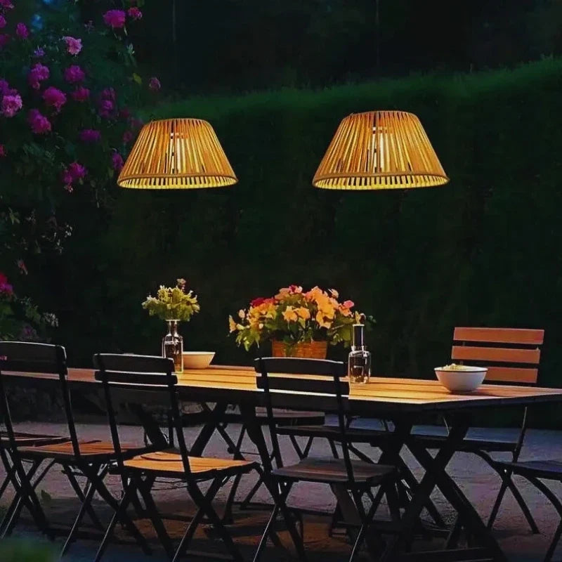 Solar Rope Lantern for Patio