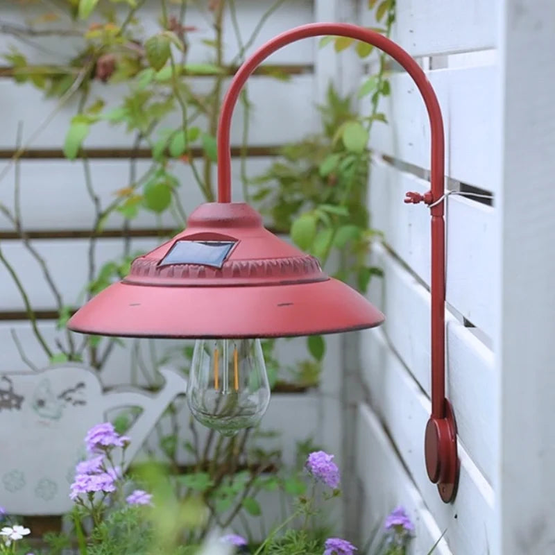 Classic Outdoor Solar Wall Lantern