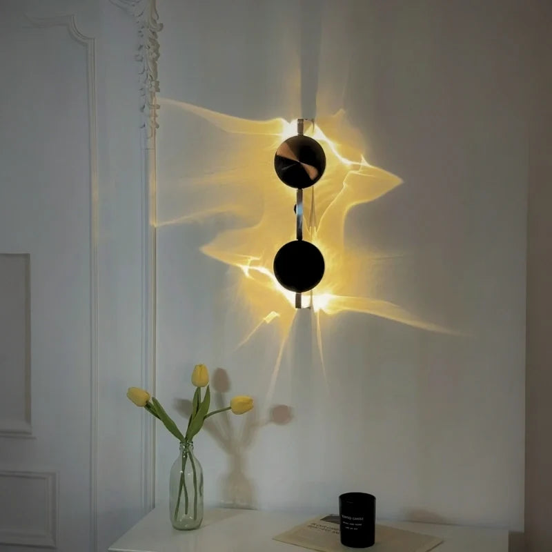 Modern Ripple LED Wall Sconce