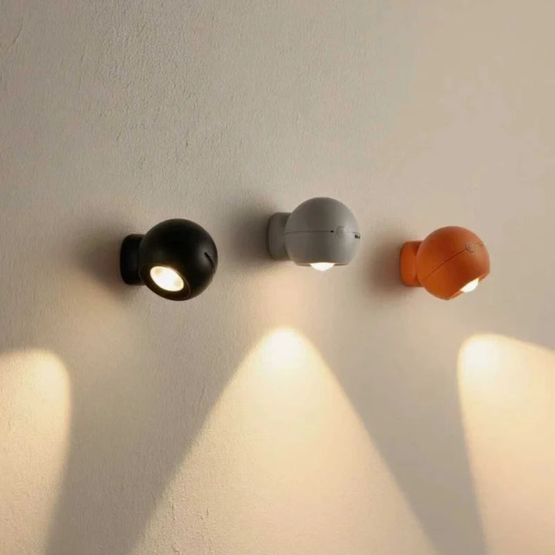Rechargeable 360° Rotating LED Spotlight