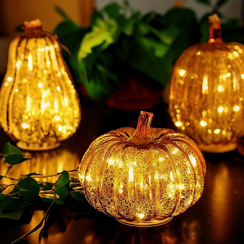 Hand-Blown Glass Table Lamp