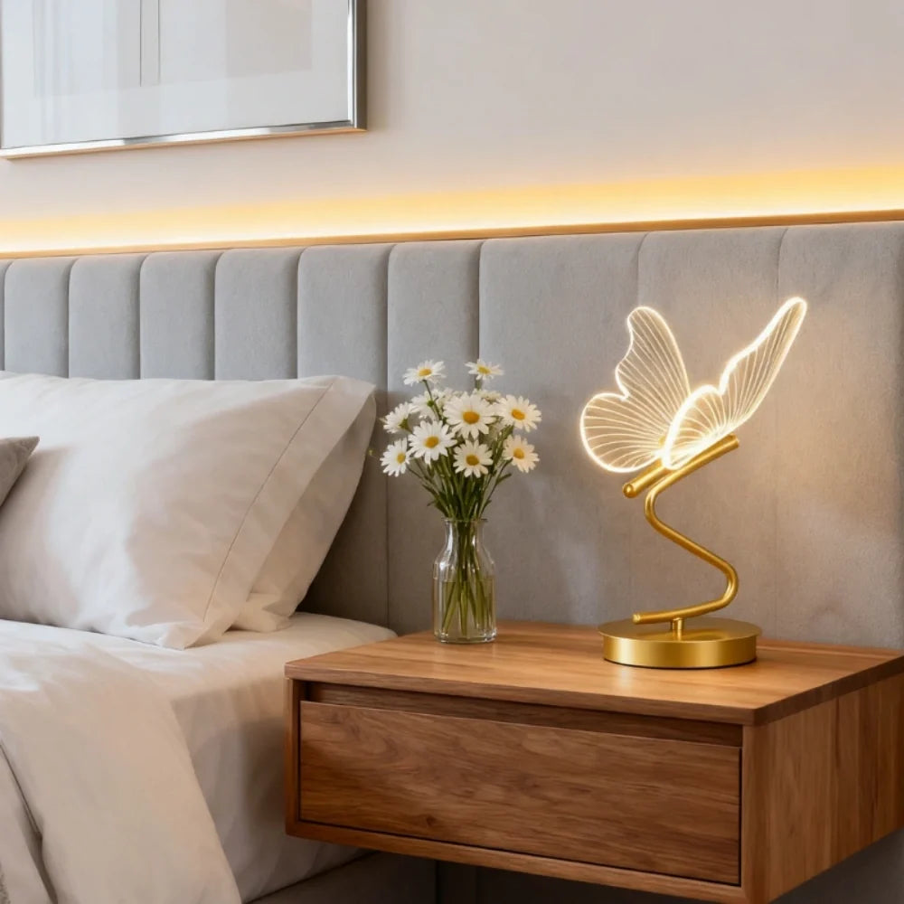 Butterfly LED Table Lamp