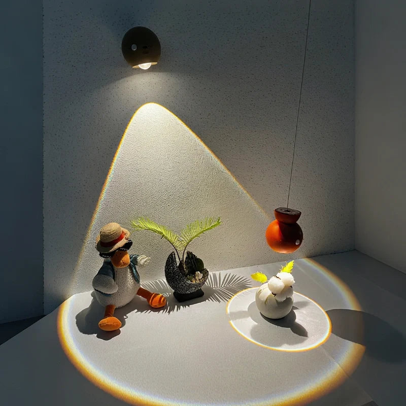 Rechargeable 360° Rotating LED Spotlight