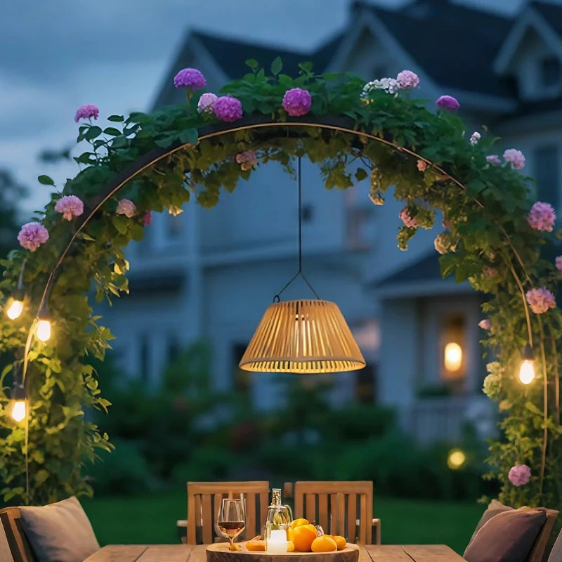Solar Rope Lantern for Patio