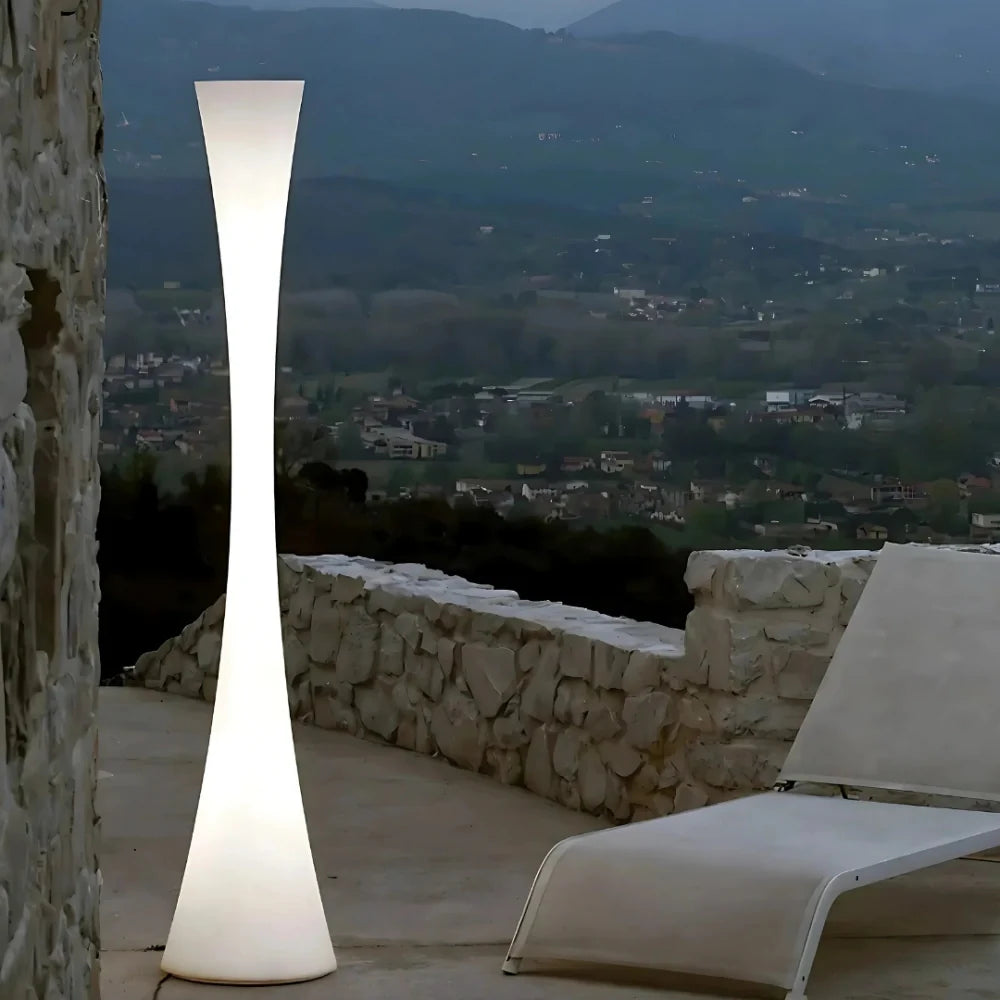 Modern Outdoor Solar Floor Lamp