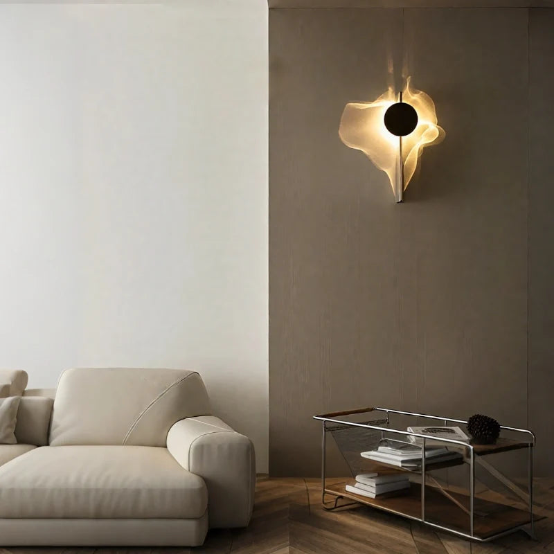 Modern Ripple LED Wall Sconce