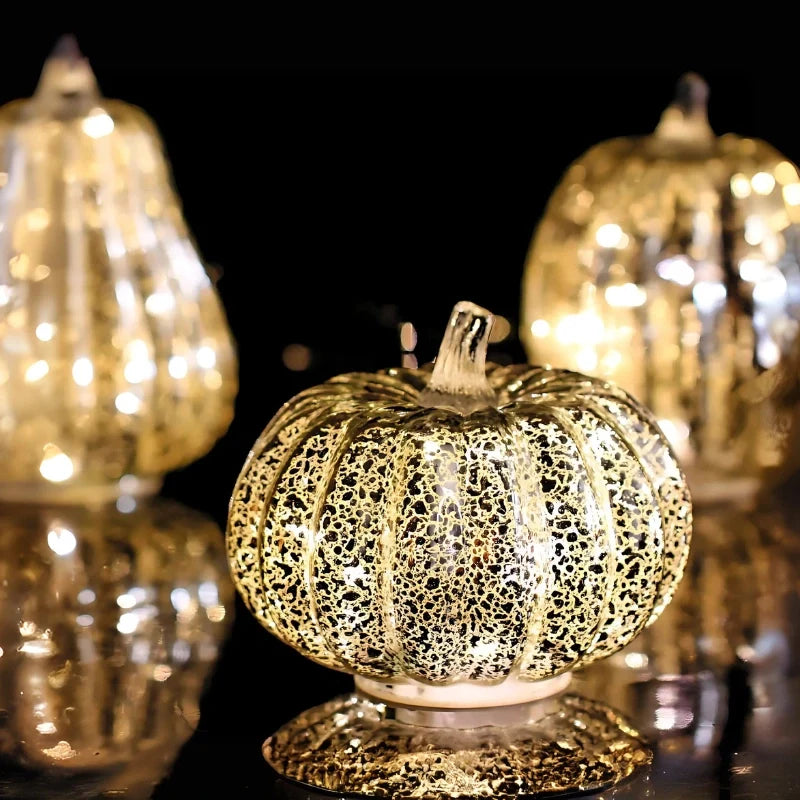 Hand-Blown Glass Table Lamp
