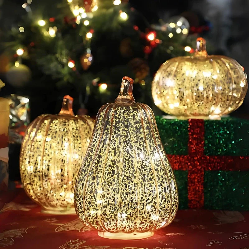 Hand-Blown Glass Table Lamp