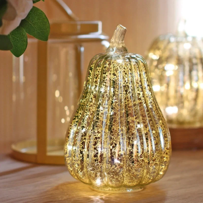 Hand-Blown Glass Table Lamp