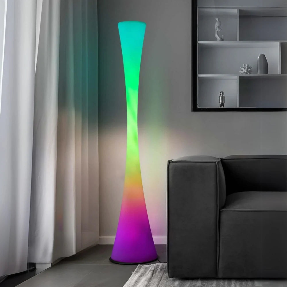 Modern Outdoor Solar Floor Lamp