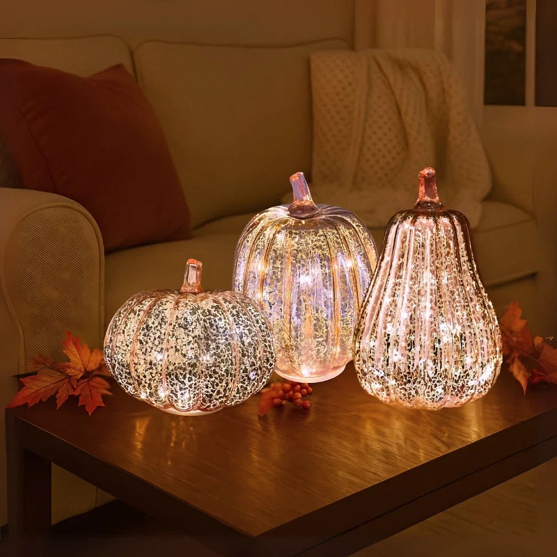 Hand-Blown Glass Table Lamp