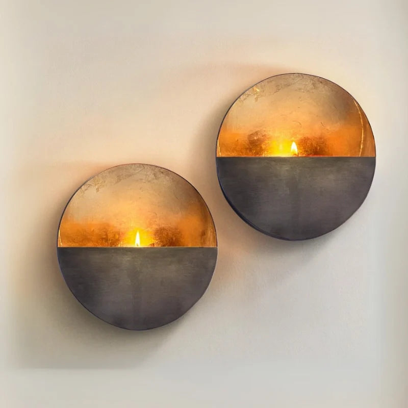 Metal Wall Candle Holder Sconce