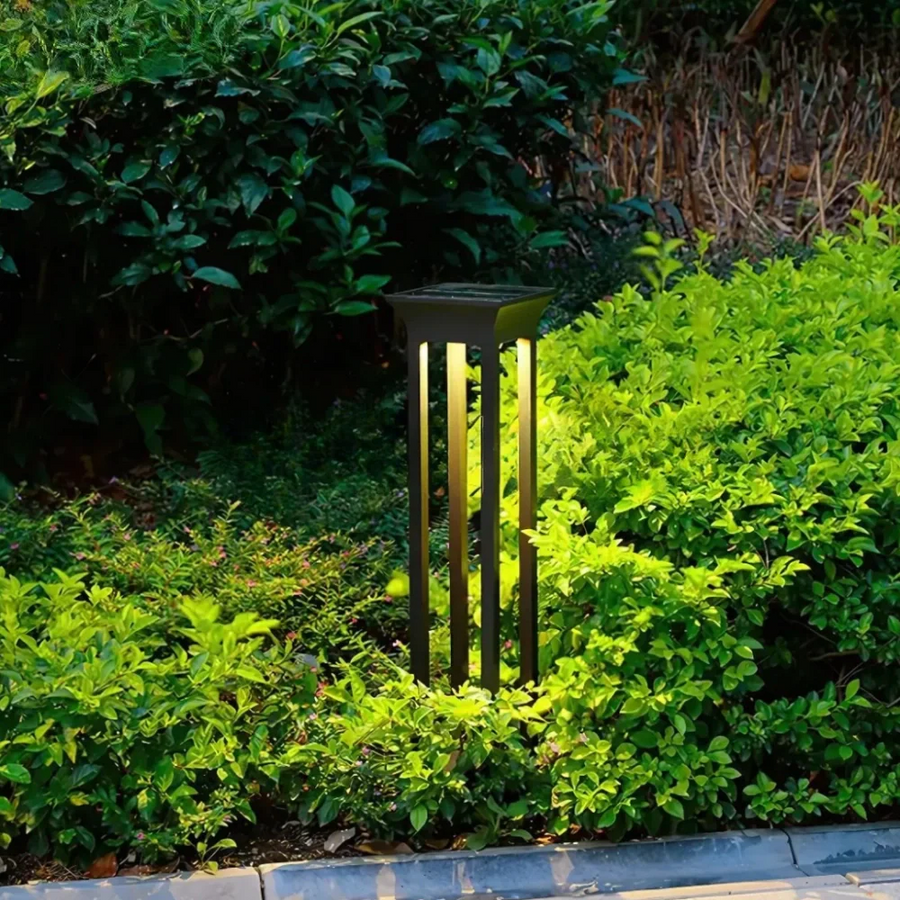 Solar Garden Pillar Light