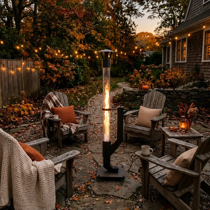 Outdoor Pellet Torch for Patio