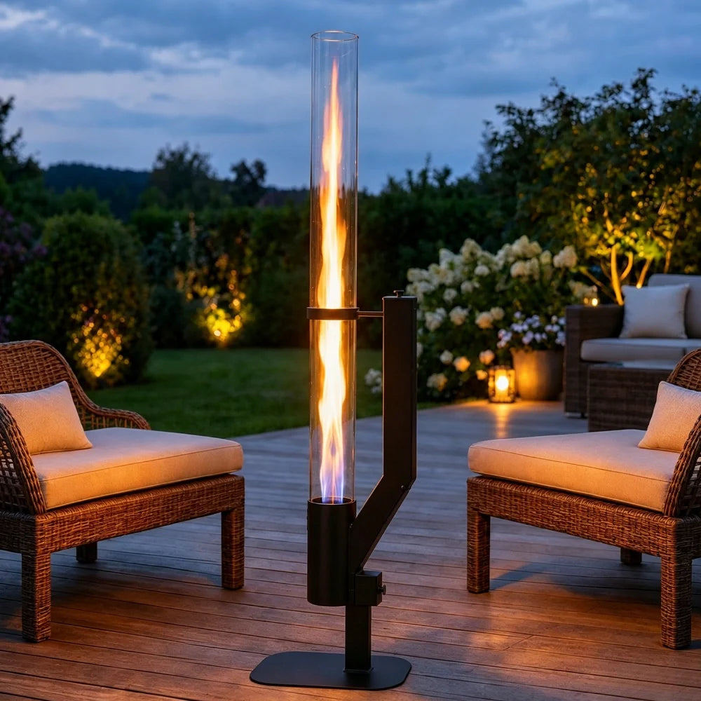 Outdoor Pellet Torch for Patio
