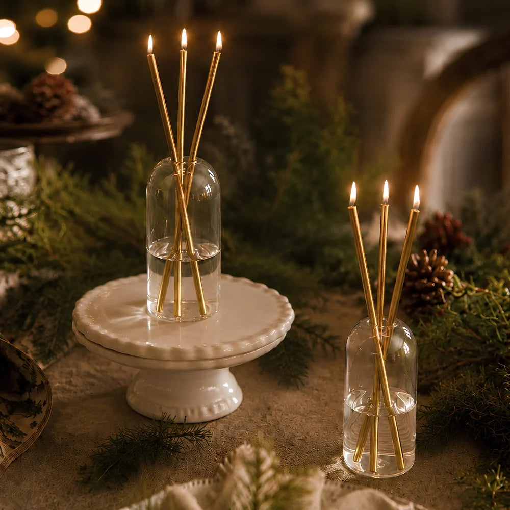 Refillable Smokeless Oil Candles