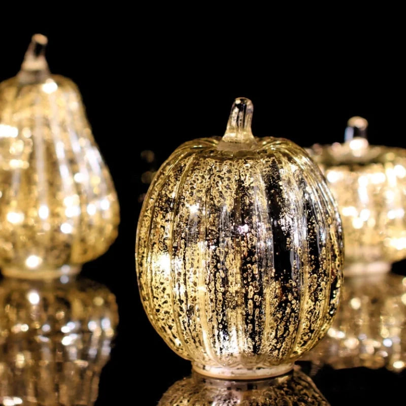 Hand-Blown Glass Table Lamp