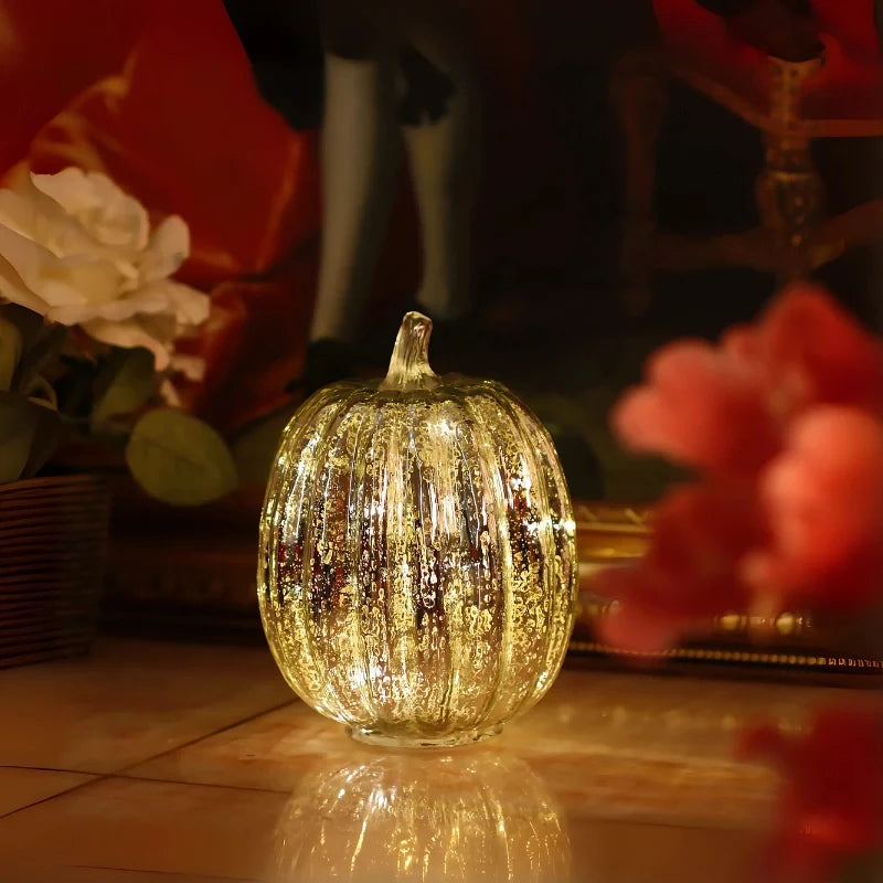 Hand-Blown Glass Table Lamp