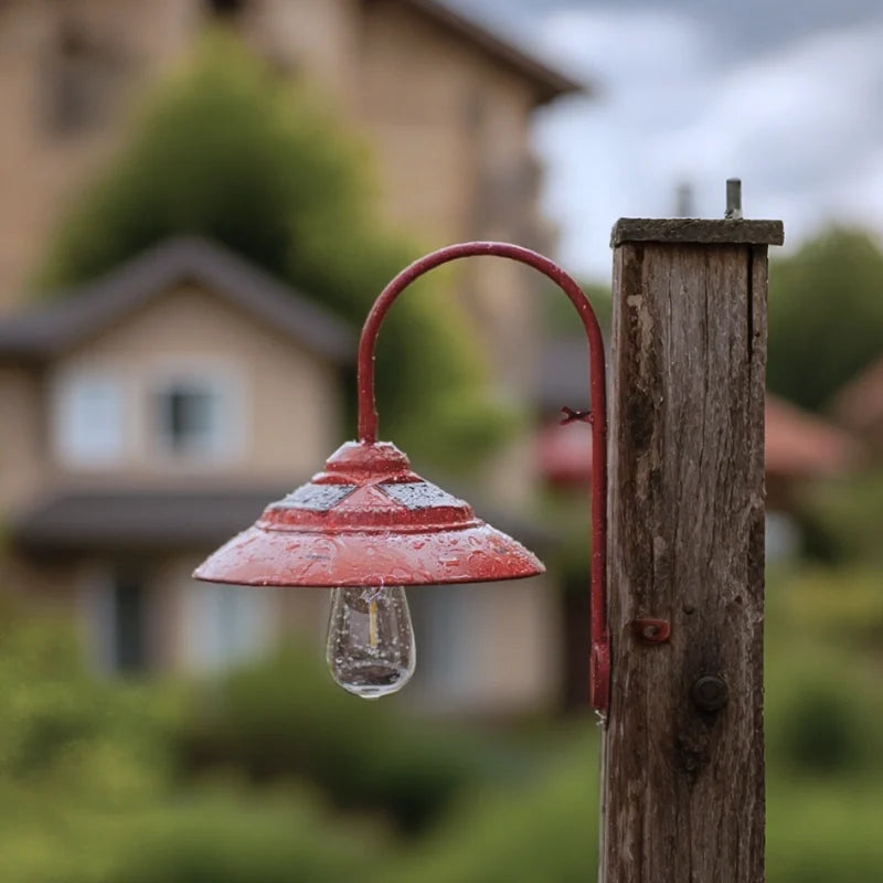 Classic Outdoor Solar Wall Lantern