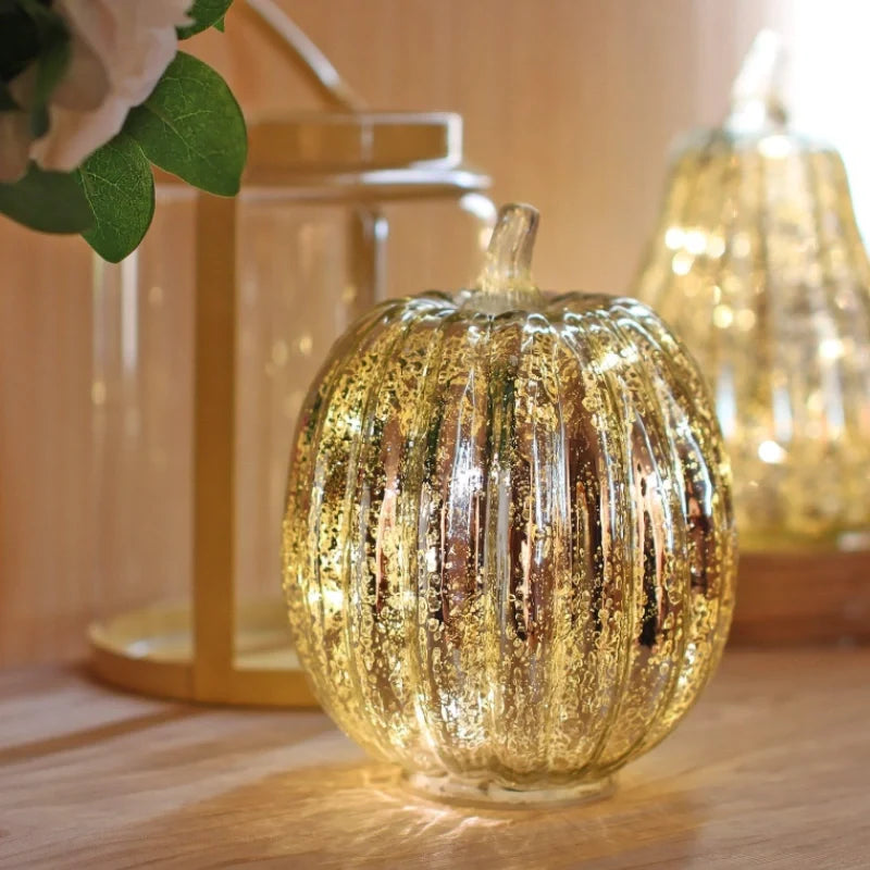 Hand-Blown Glass Table Lamp