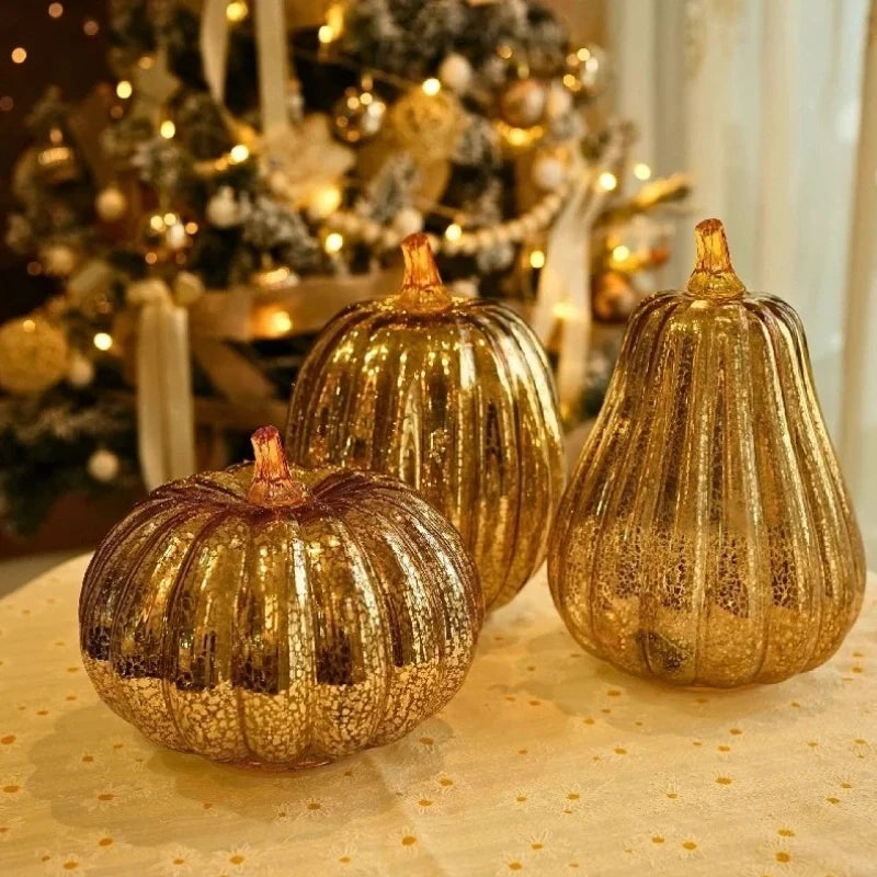 Hand-Blown Glass Table Lamp