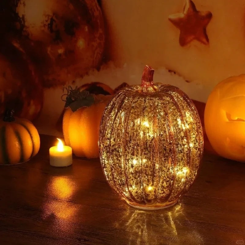 Hand-Blown Glass Table Lamp