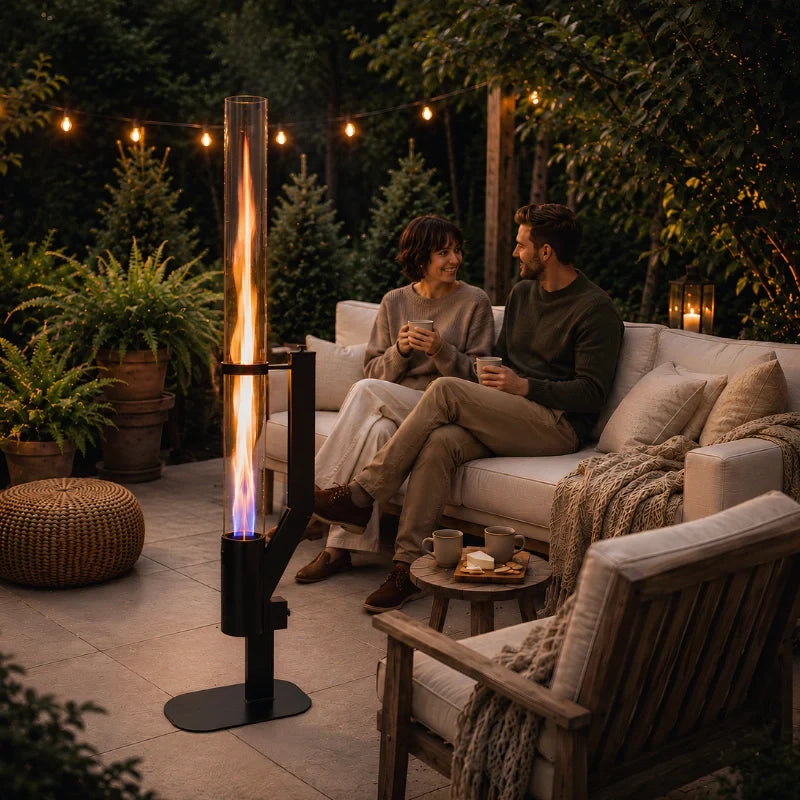 Outdoor Pellet Torch for Patio