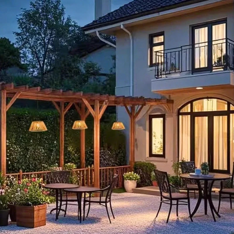 Solar Rope Lantern for Patio
