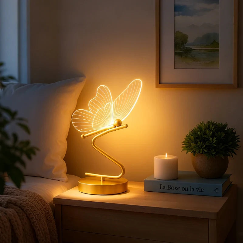 Butterfly LED Table Lamp