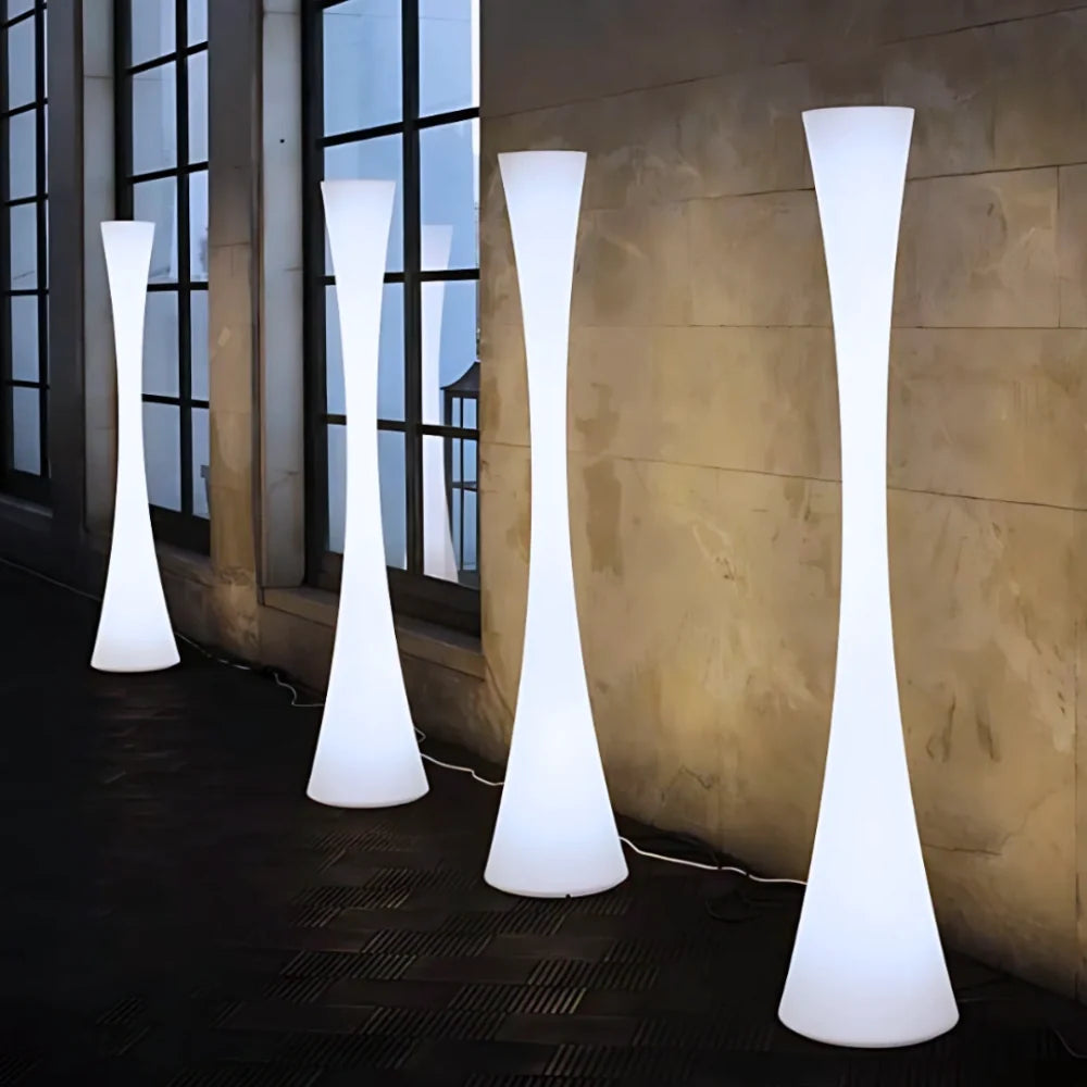 Modern Outdoor Solar Floor Lamp