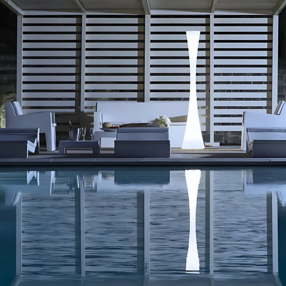 Modern Outdoor Solar Floor Lamp
