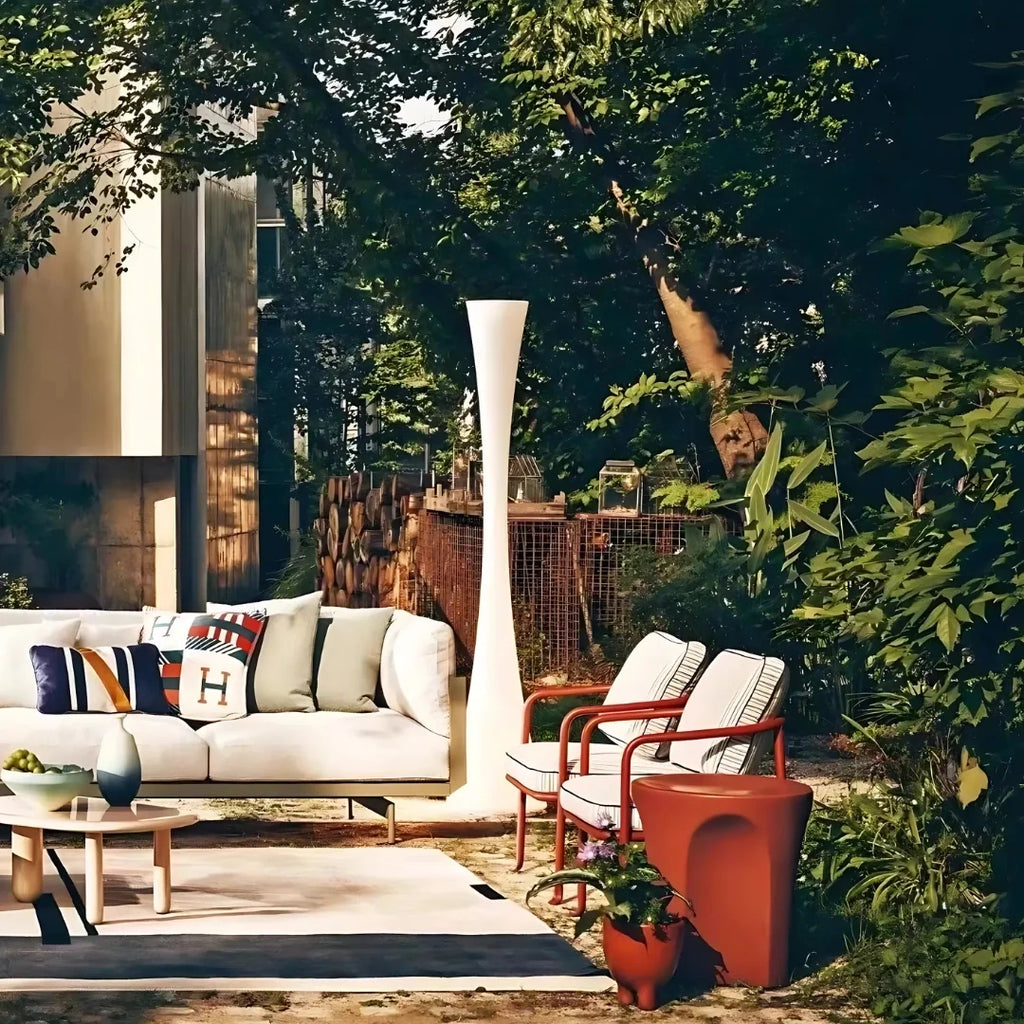 Modern Outdoor Solar Floor Lamp