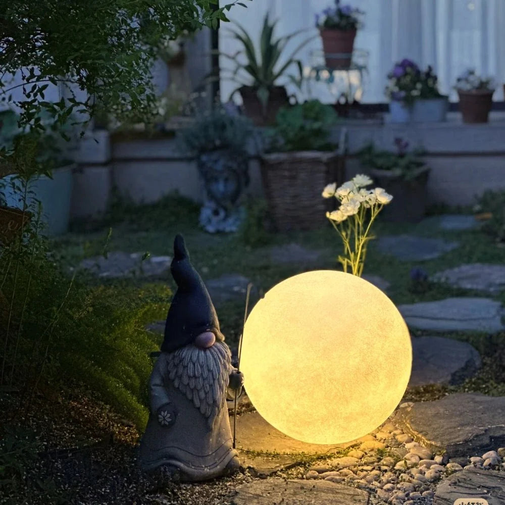 LED Moon Garden Light