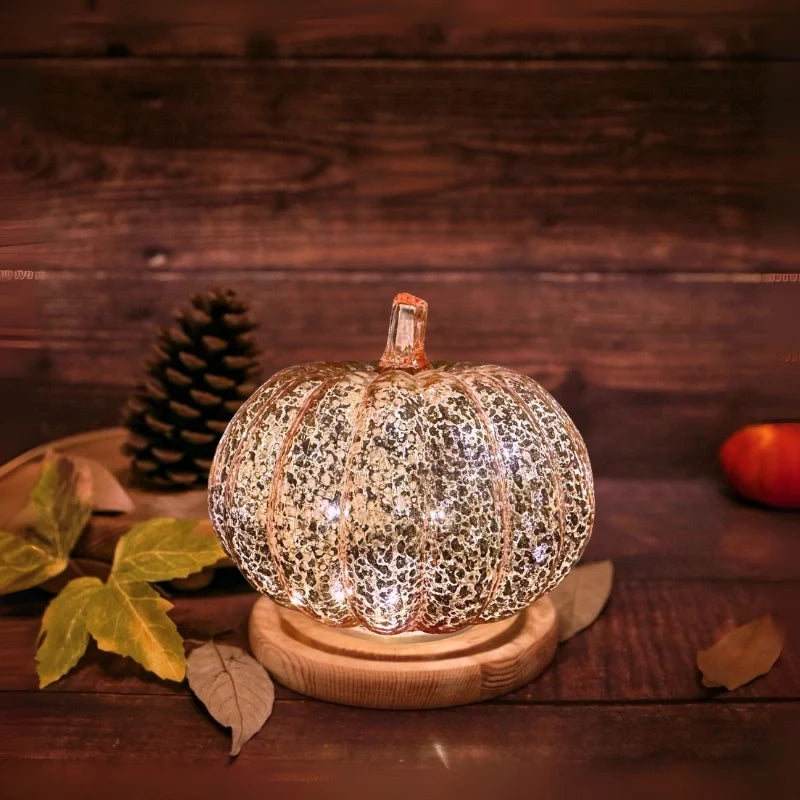 Hand-Blown Glass Table Lamp