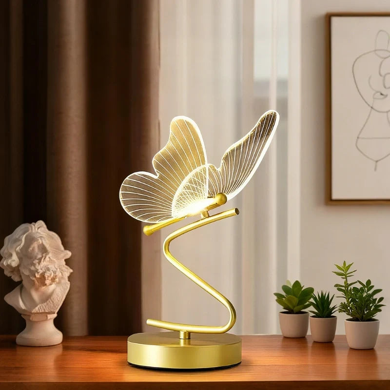Butterfly LED Table Lamp