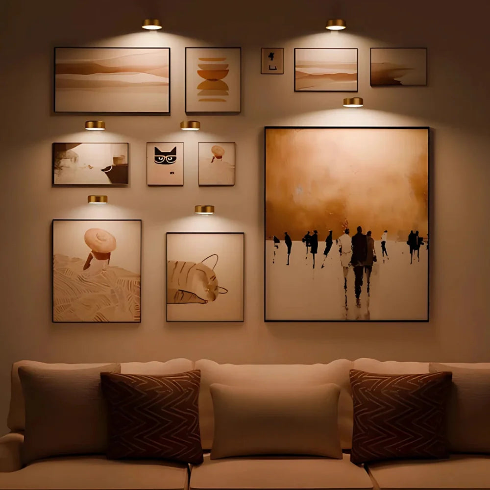Rechargeable Picture Light for Artwork