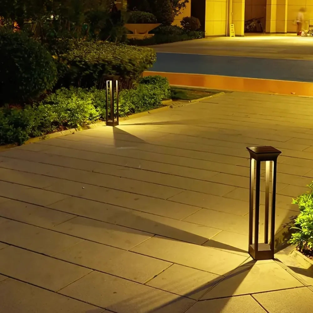 Solar Garden Pillar Light