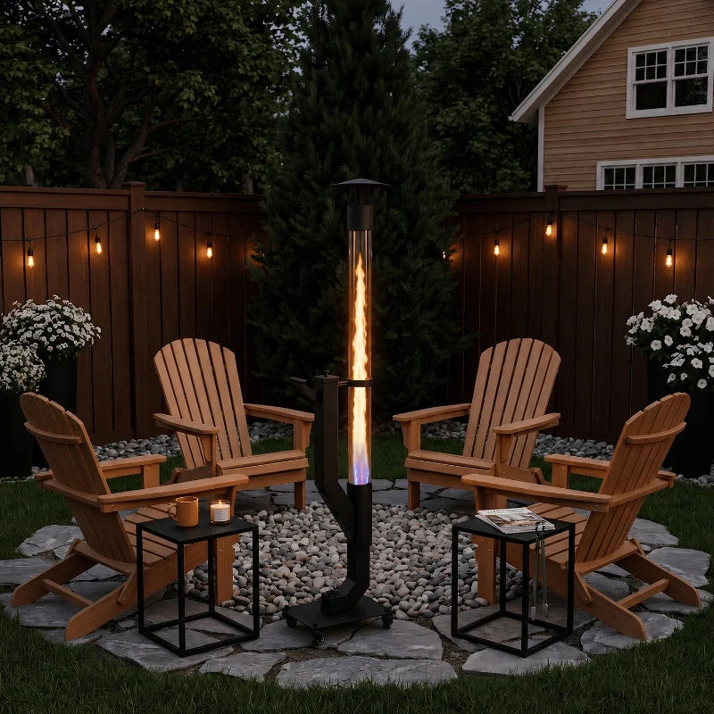 Outdoor Pellet Torch for Patio