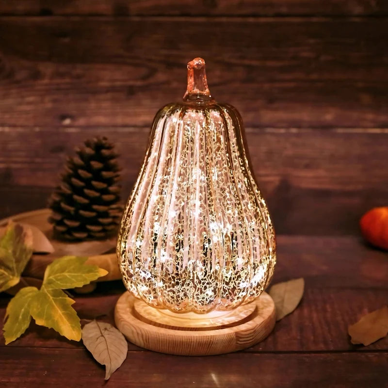 Hand-Blown Glass Table Lamp