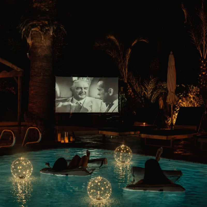 Floating Solar Pool Light