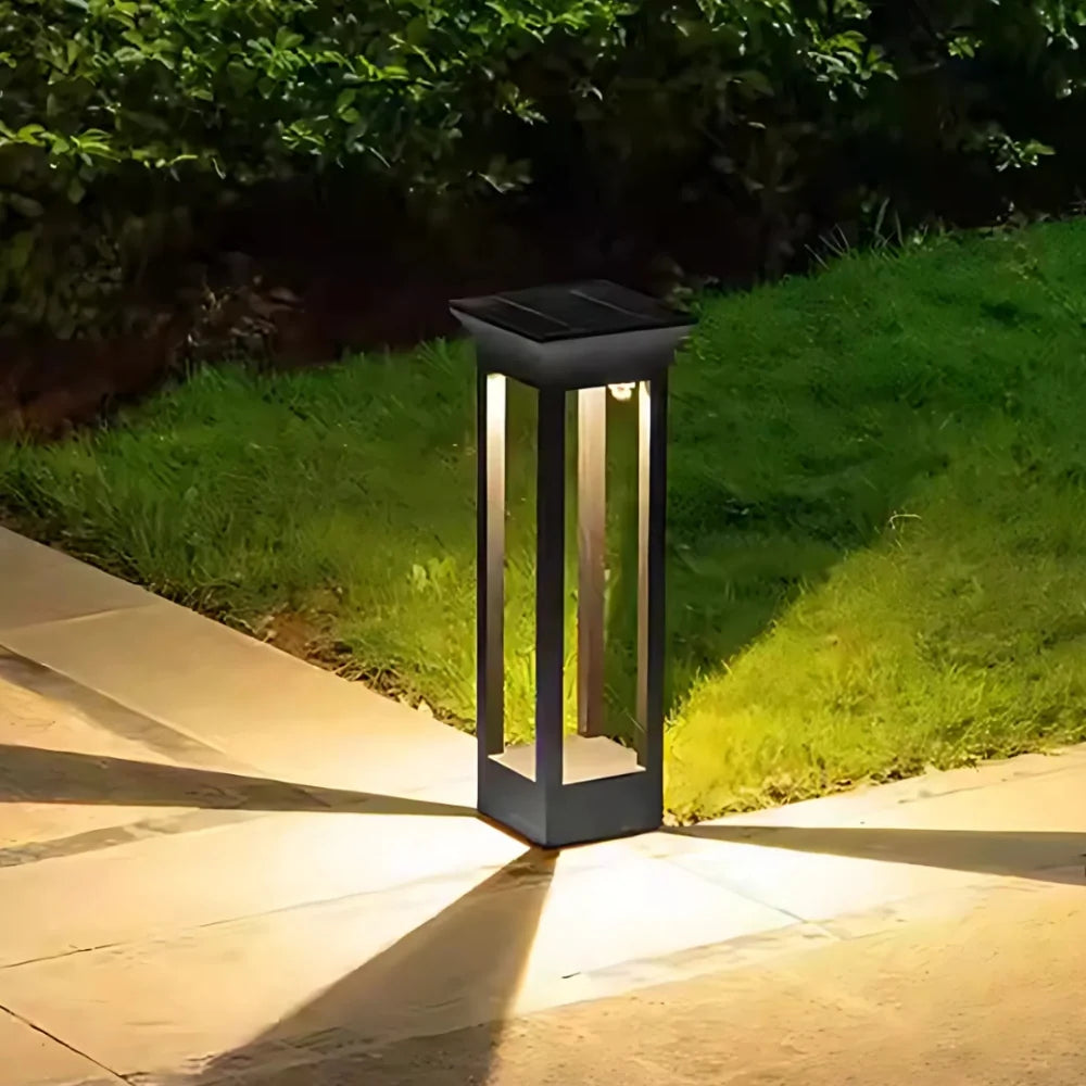 Solar Garden Pillar Light