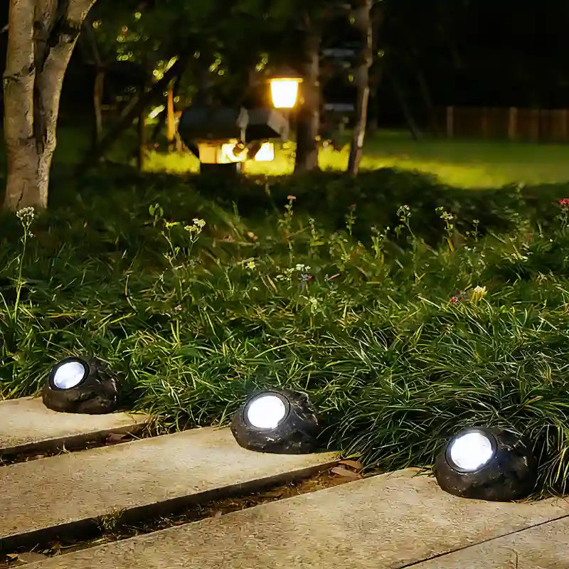 Solar Garden Spotlight - Waterproof Outdoor LED