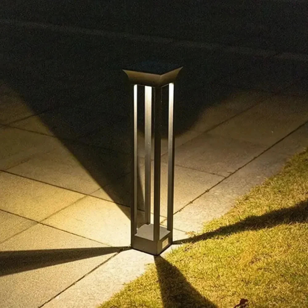 Solar Garden Pillar Light