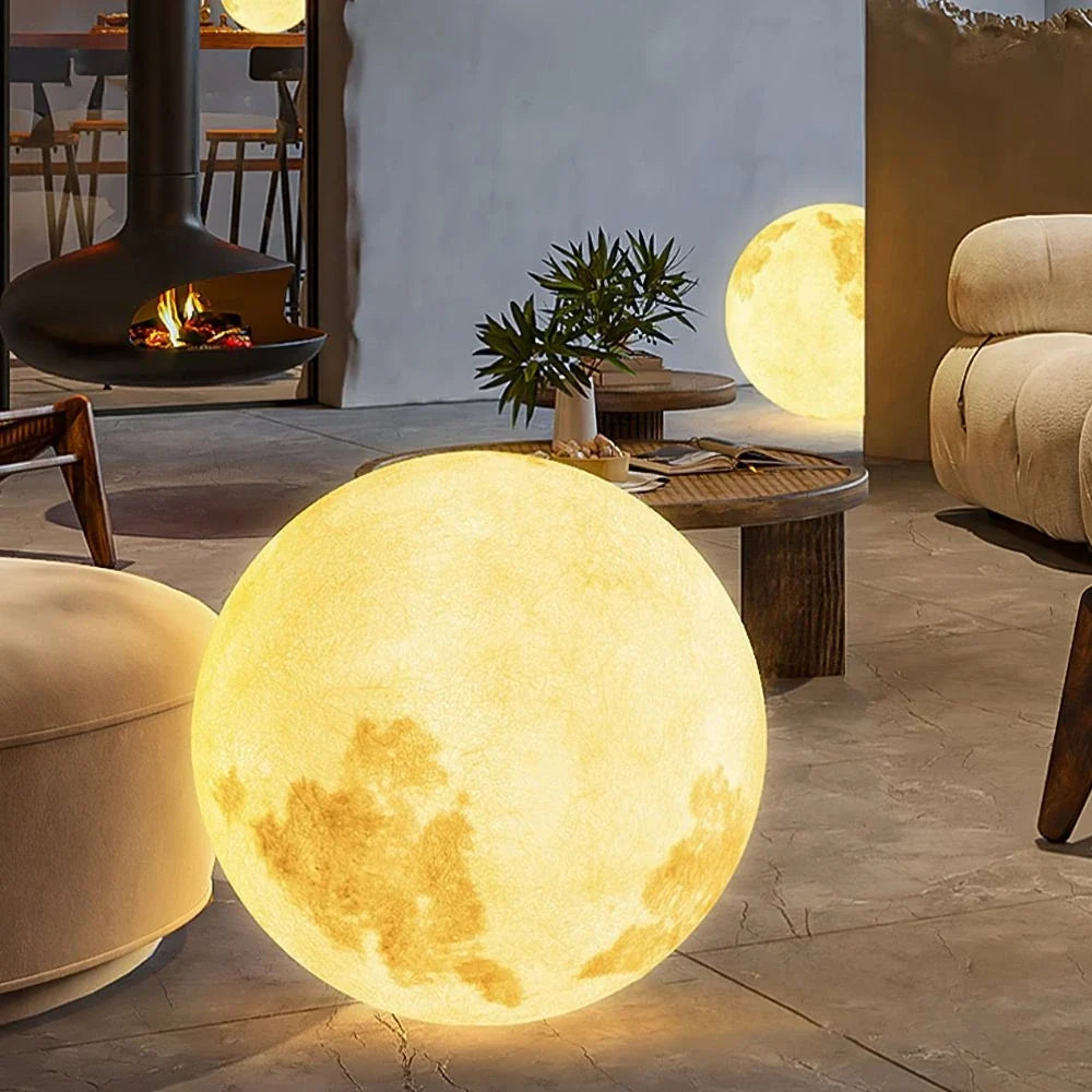 LED Moon Garden Light
