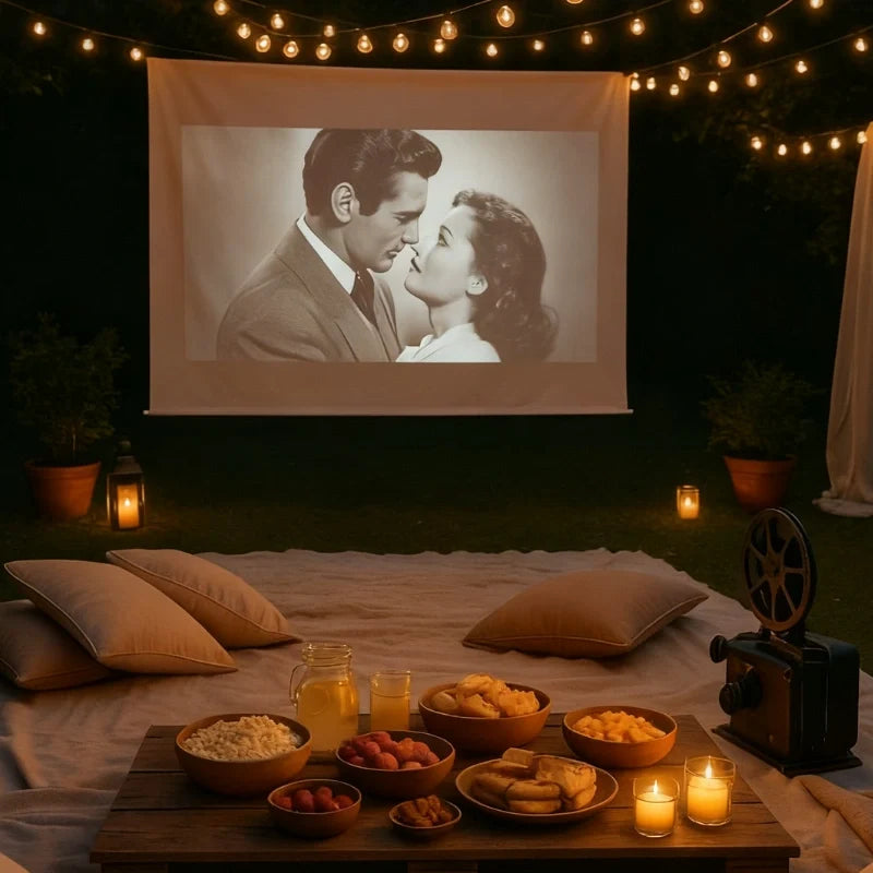 Portable Mini Projector for Home Theater