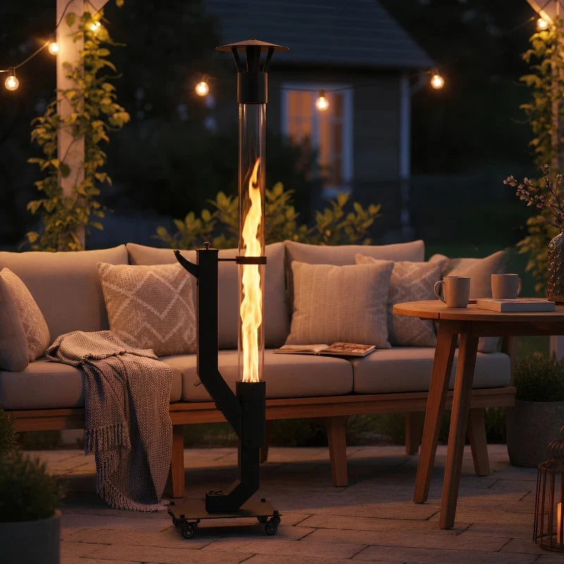 Outdoor Pellet Torch for Patio