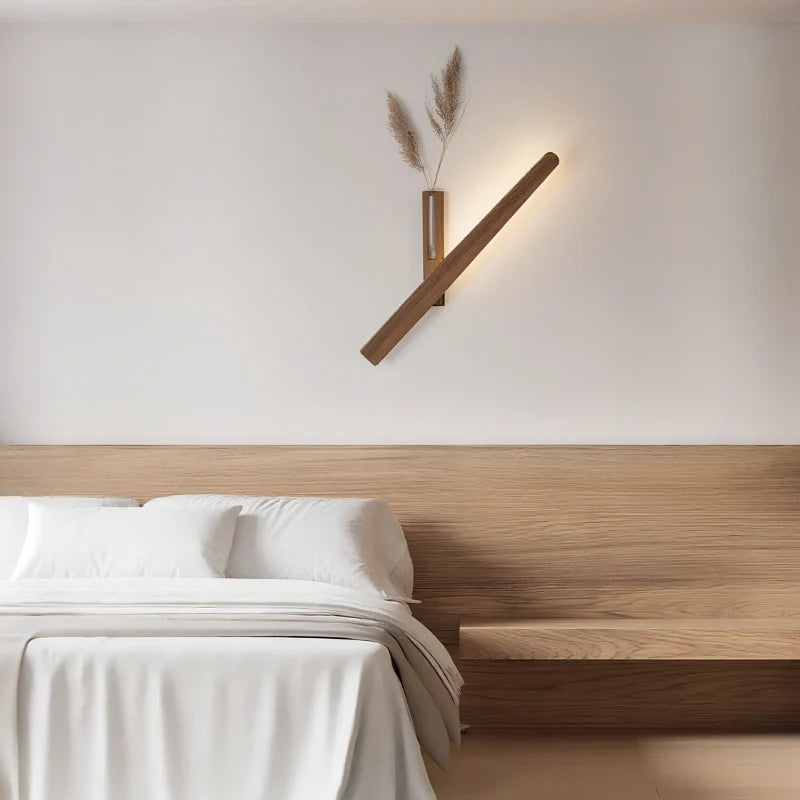 Wall-Mounted Vase Light with LED