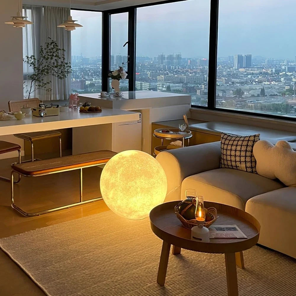 LED Moon Garden Light