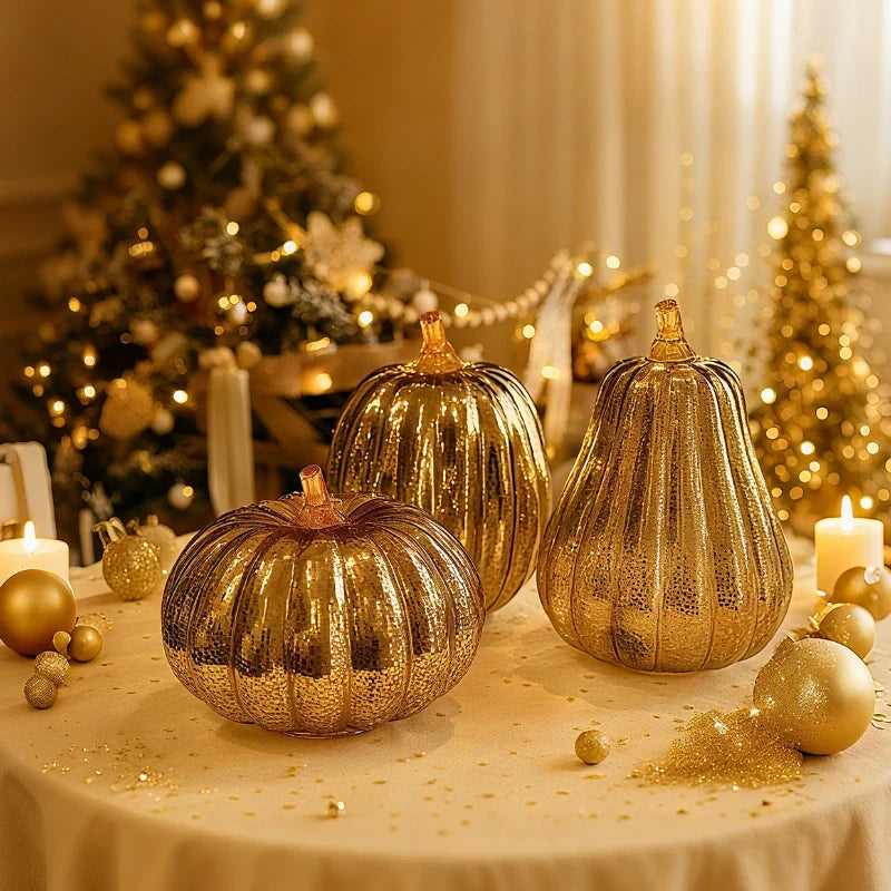 Hand-Blown Glass Table Lamp