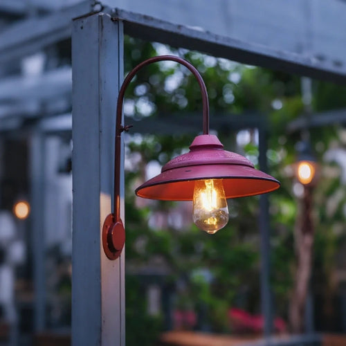 Classic Outdoor Solar Wall Lantern